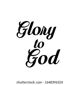 Christian faith, typography for print or use as poster, card, flyer or T shirt