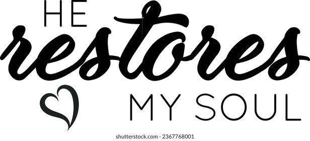 Christian Faith, Typography for print or use as poster, sticker, card, flyer or T Shirt