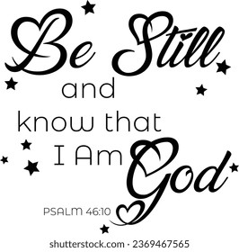 Christian Faith, Typography for print or use as poster, sticker, card, flyer or T Shirt