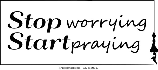 Christian Faith. Typography for print or use as poster, card, flyer or T Shirt	
