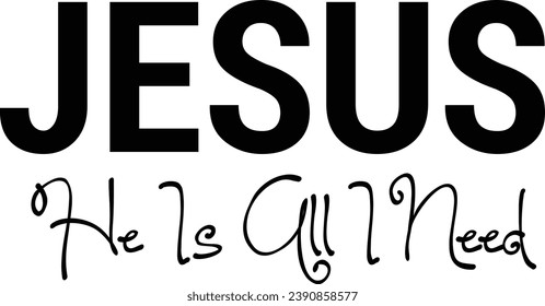 Christian Faith, Typography for print or use as poster, card, flyer or T Shirt