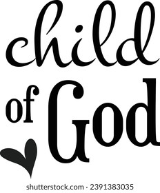 Christian Faith, Typography for print or use as poster, card, flyer or T Shirt
