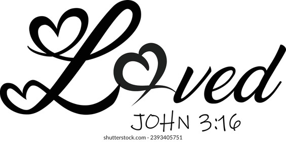 Christian Faith, Typography for print or use as poster, card, flyer or T Shirt