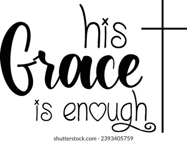 Christian Faith, Typography for print or use as poster, card, flyer or T Shirt