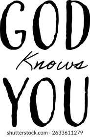 Christian faith, Typography for print or use as poster, card, flyer or T Shirt	