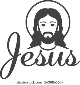 Christian faith, Typography for print or use as poster, card, flyer or T Shirt	
