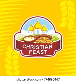 Christian feast logo