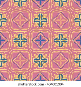 Christian geometric pattern seamless color