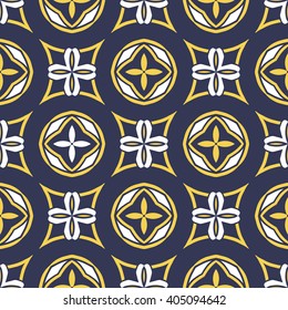 Christian geometric pattern seamless color