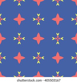 Christian geometric pattern seamless color