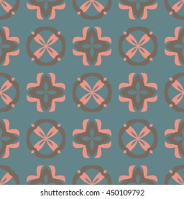 Christian geometric pattern seamless color