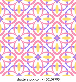 Christian geometric pattern seamless color