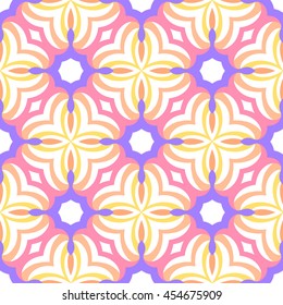 Christian geometric pattern seamless color