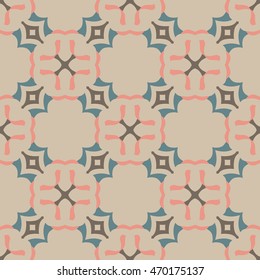 Christian geometric pattern seamless color
