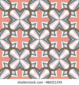 Christian geometric pattern seamless color
