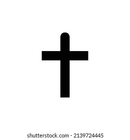 christian icon. Flat style design isolated on white background.