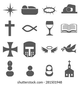 Christian Icon Set