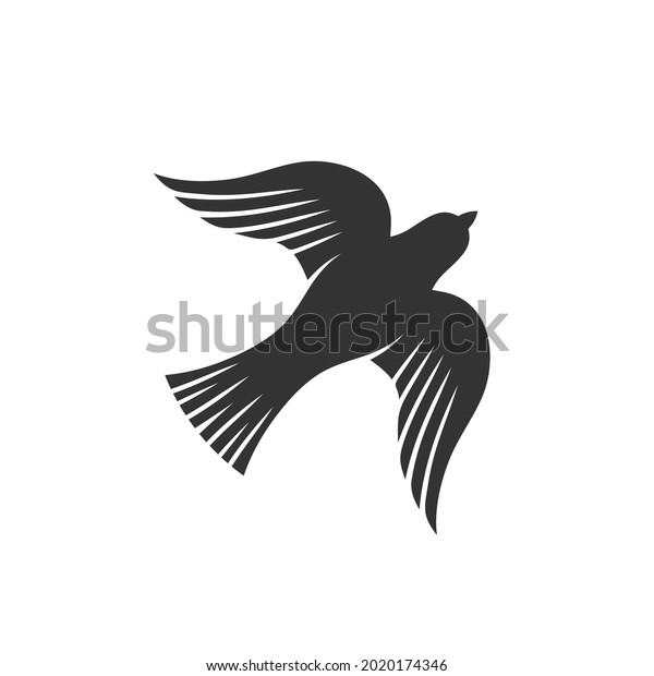 Christian Illustration Church Logo Dove Symbol Stock Vector (Royalty ...