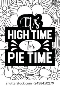 Christian Jesus Quotes Flower Coloring Page Beautiful black and white illustration for adult coloring book