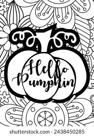 Christian Jesus Quotes Flower Coloring Page Beautiful black and white illustration for adult coloring book