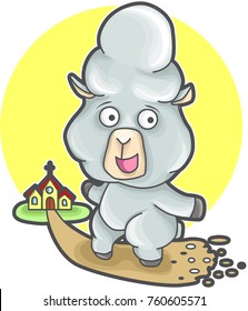 Christian Lamb Vector