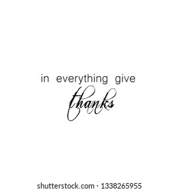 Christian quote, typography for print or use as poster, flyer or T shirt