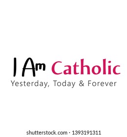Christian quote, typography for print or use as poster, flyer or T shirt