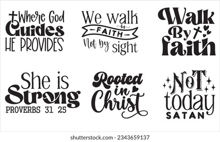 Christian Quotes  SVG Design Template, Christian SVG Design, Christian SVG Bundle. svg