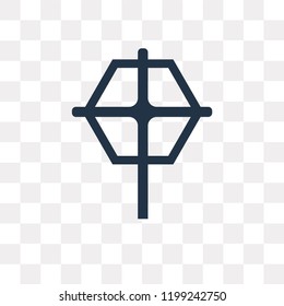 Christian Reformed Church vector icon isolated on transparent background, Christian Reformed Church transparency concept can be used web and mobile