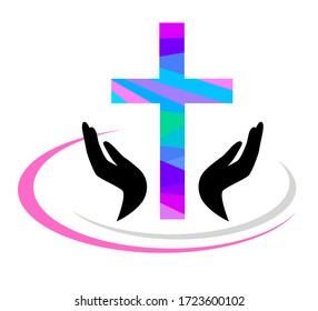 christian religion graphic in vector quality