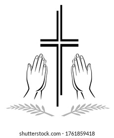 Christian religion graphic in vector quality.