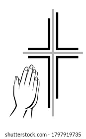 Christian religion graphic in vector quality.