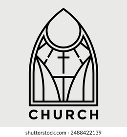 Christian Shield Logo. Religious Logo Designs.