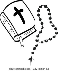 Christian Symbol design for print or use as poster, card, flyer, sticker, tattoo or T Shirt