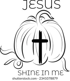 Christian Symbol design for print or use as poster, card, flyer, sticker, tattoo or T Shirt