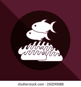 christian  symbol design, vector illustration eps10 graphic 