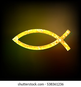Christian symbol. Vector illustration.