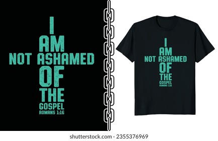 A Christian T-shirt typically features design, images, or text that convey messages related to Christianity, faith, and spirituality. 