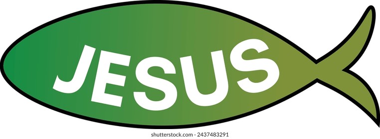 Christian typography design for Sticker. The message of the Gospel of Jesus Christ. Bible lesson for kids or use as poster, card, flyer or T Shirt