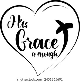 Christliche Typografie Design für Aufkleber. Die Botschaft des Evangeliums Jesu Christi. Bibelstunde für Kinder oder Verwendung als Poster, Karte, Flyer oder T-Shirt