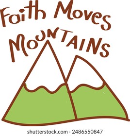 Christian typography design for Sticker. The message of the Gospel of Jesus Christ. Bible lesson for kids or use as poster, card, flyer or T Shirt