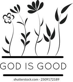 Christian typography design for Sticker. The message of the Gospel of Jesus Christ. Bible lesson for kids or use as poster, card, flyer or T Shirt