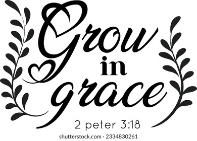 Christian typography design for Tattoo. The message of the Gospel of Jesus Christ. Bible lesson for kids or use as poster, card, flyer or T Shirt