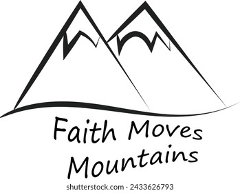 Christian typography design for Tattoo. The message of the Gospel of Jesus Christ. Bible lesson for kids or use as poster, card, flyer or T Shirt