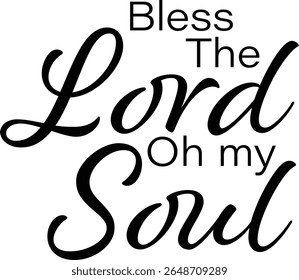 Christian Typography Quote. Faith-Based Design with Bible Verse or Inspirational Saying