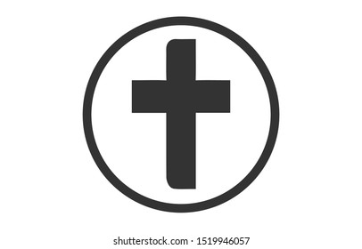 Christian vector icon symbol image