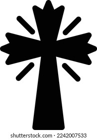  Christian  Vector illustration on a transparent background. Premium quality symmbols. Glyphs vector icons for concept and graphic design.