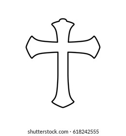Christianity cross symbol