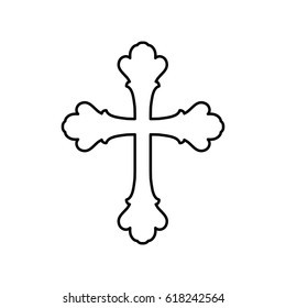 Christianity cross symbol