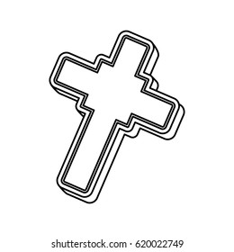Christianity cross symbol